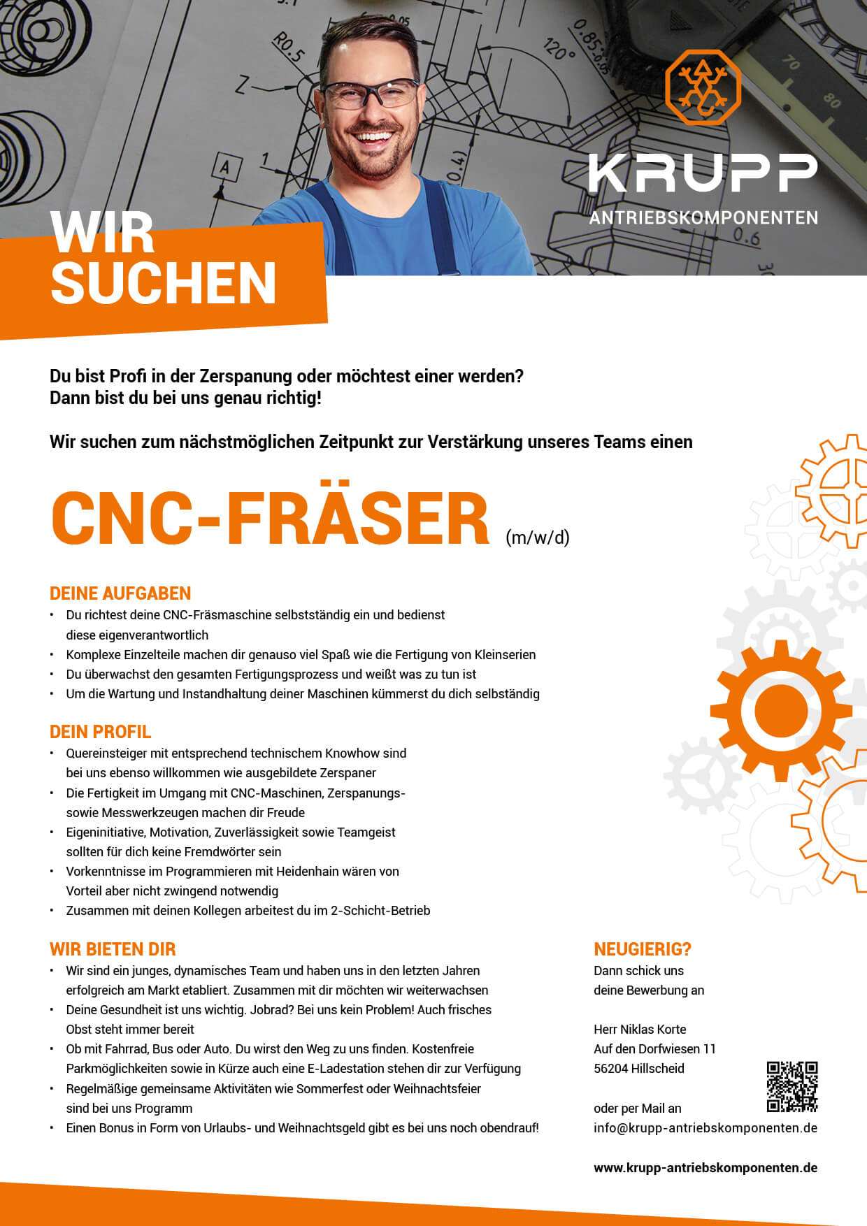 CNC-Fräser (m/w/d)